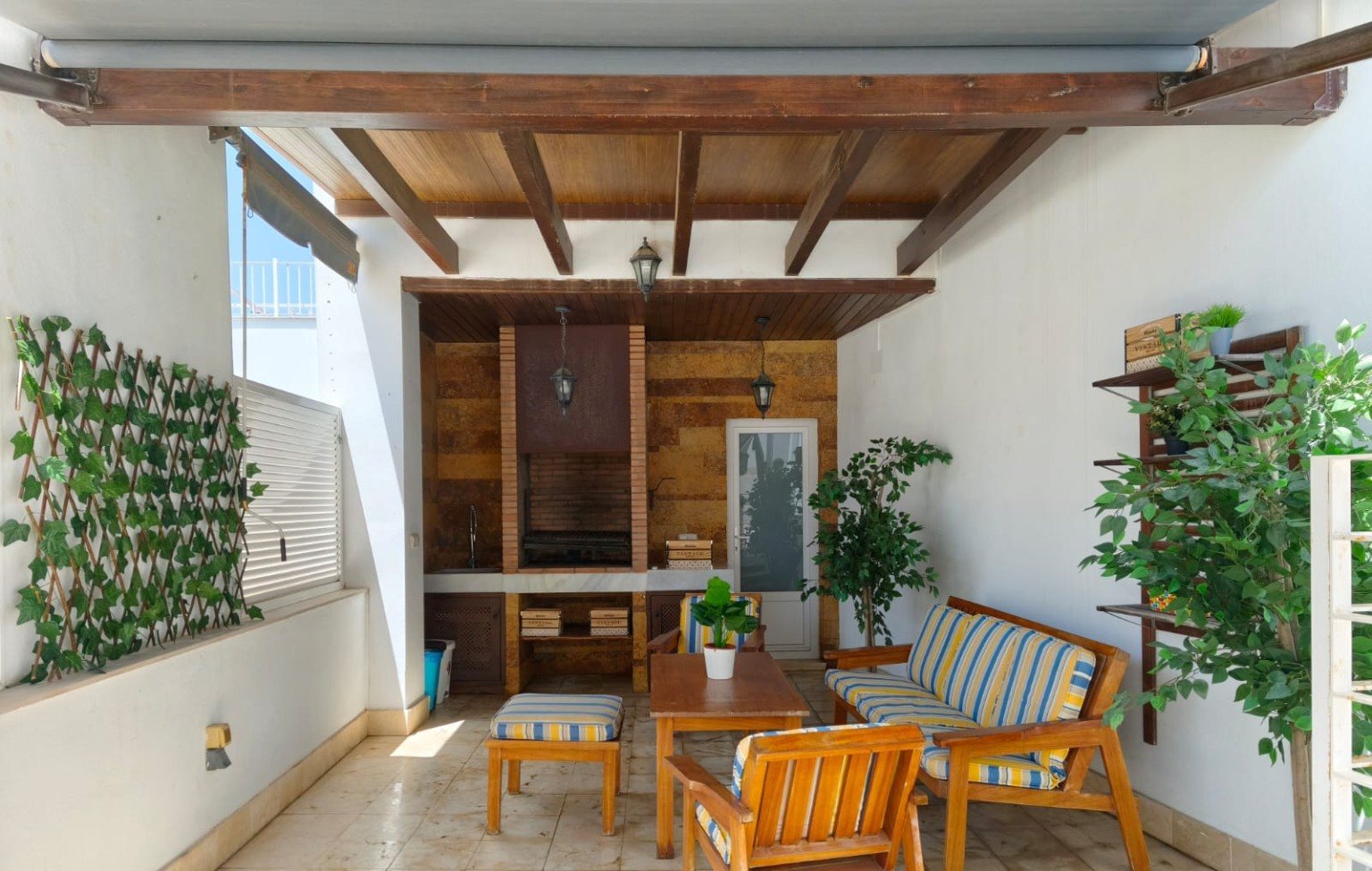 Terraza de El ático de Colón en Cádiz