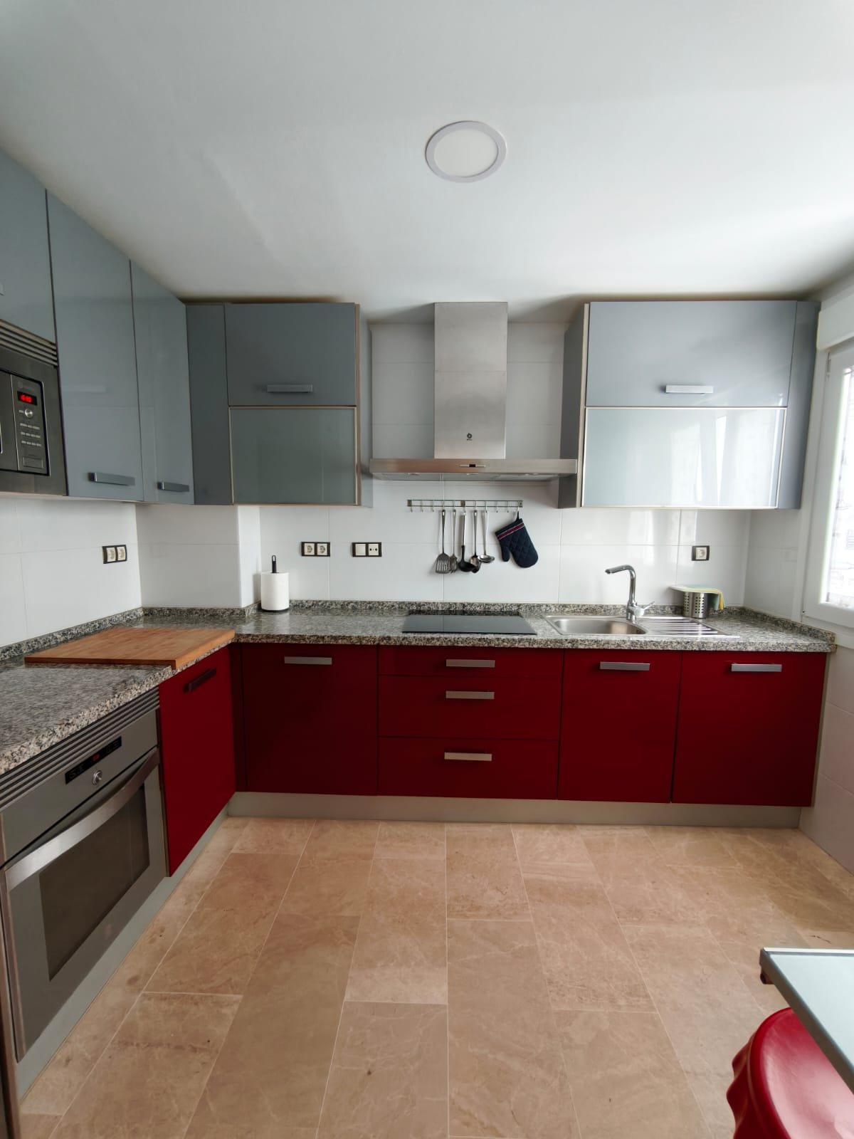 Cocina de El ático de Colón en Cádiz