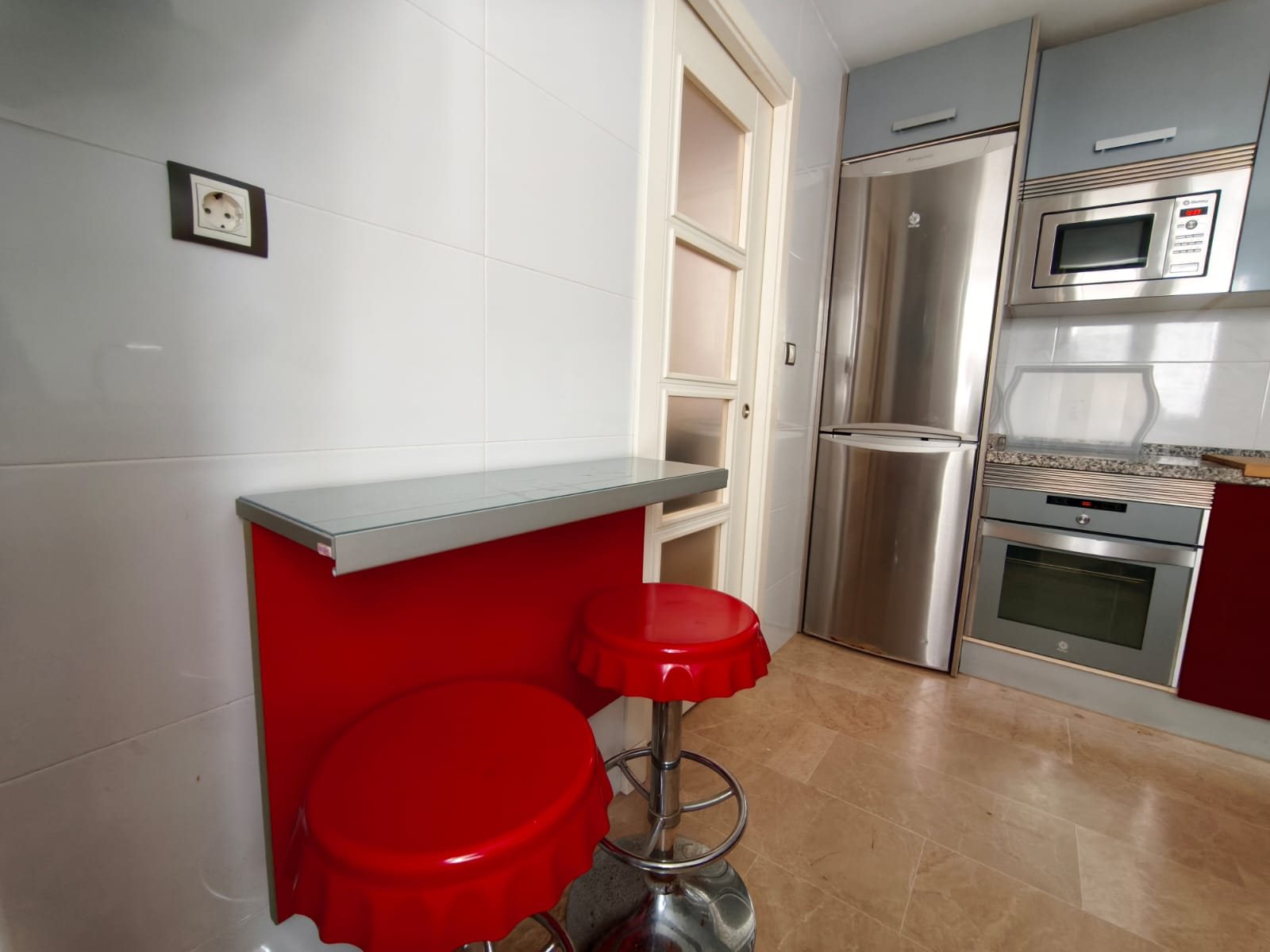 Cocina de El ático de Colón en Cádiz