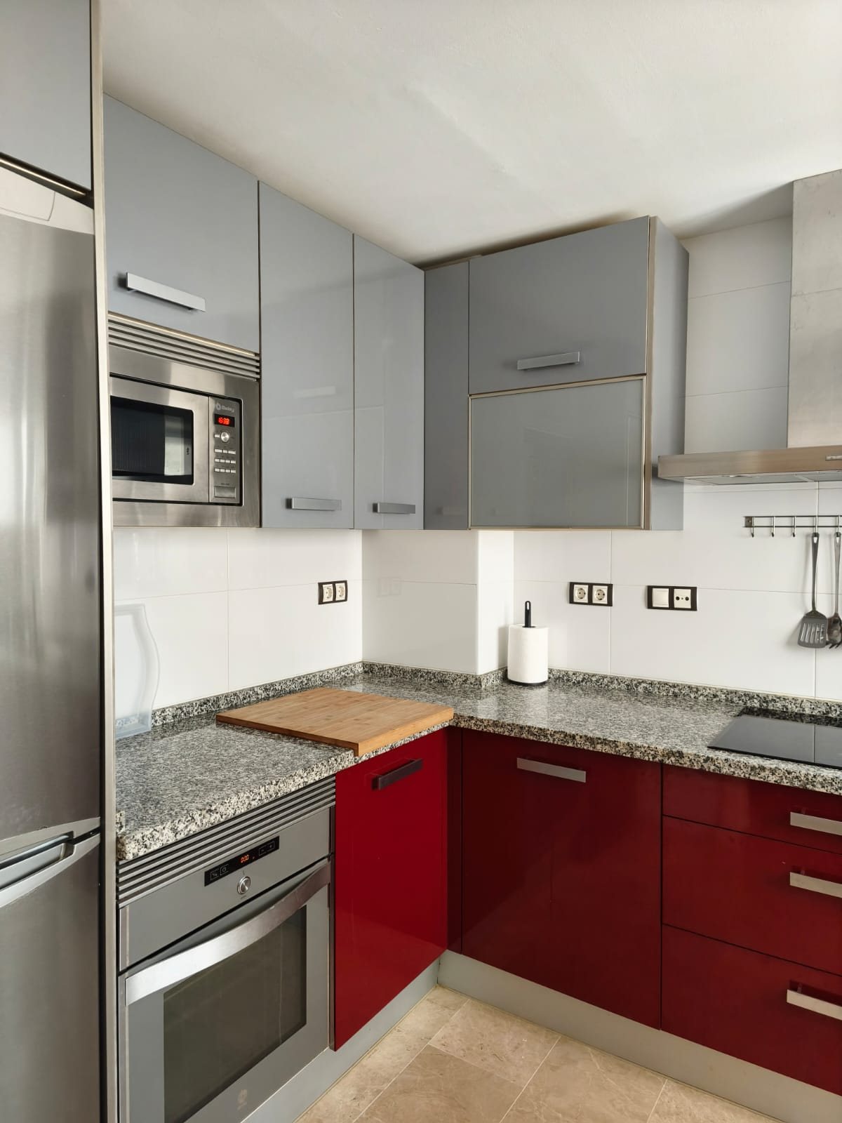 Cocina de El ático de Colón en Cádiz