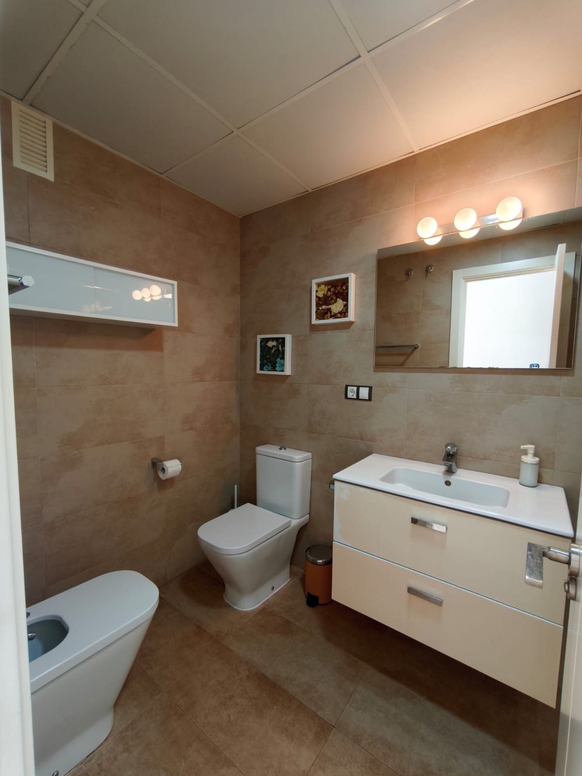 Cuarto de baño de El ático de Colón en Cádiz